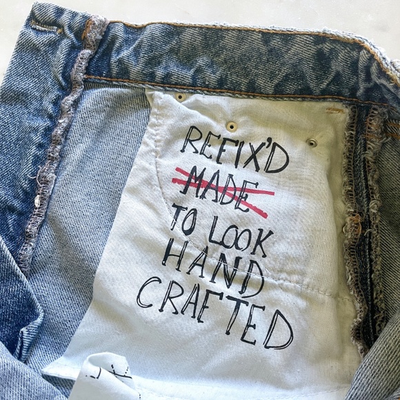 Zara Trafaluc Distressed Ripped Distressed Asymmetrical Midi Skirt - Picture 5 of 13